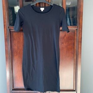 LuLaRoe Women’s Medium Black T-Shirt Dress